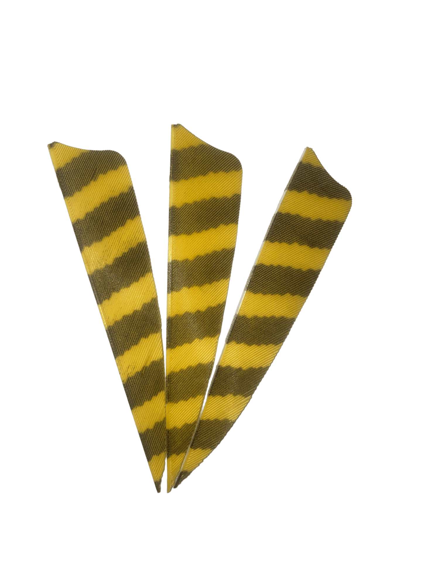 Badass Archery Barred Right Wing Feathers - 36 Pack