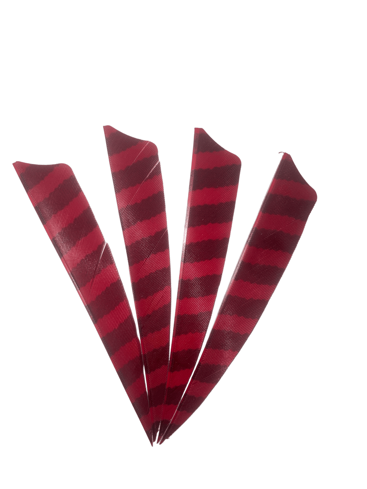 Badass Archery Barred Right Wing Feathers - 36 Pack